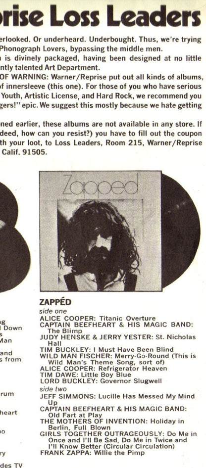 Various : Zappéd (LP, Smplr, San)