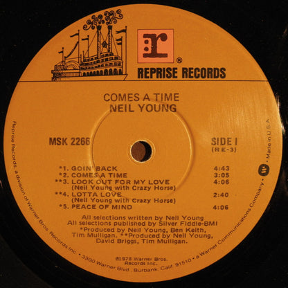 Neil Young : Comes A Time (LP, Album, RP, Win)