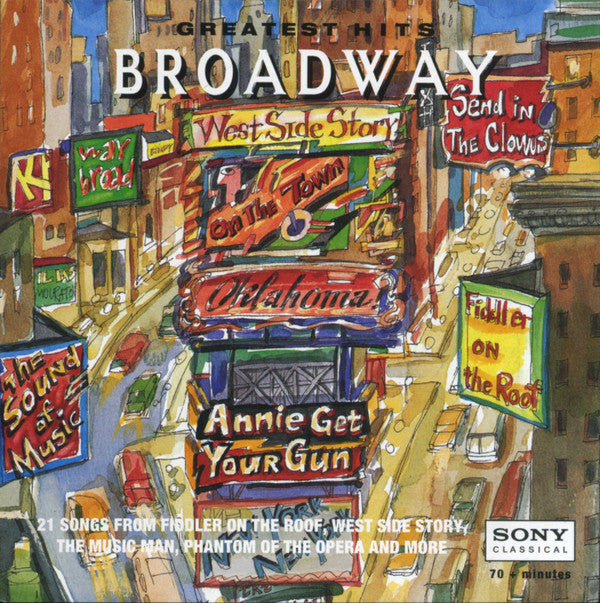 Various : Greatest Hits Broadway (CD, Comp)