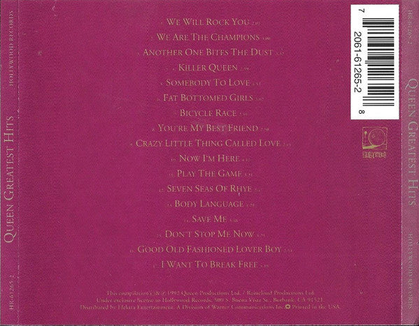 Queen : Greatest Hits (CD, Comp)