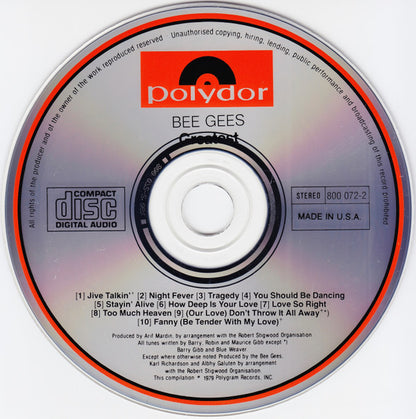 Bee Gees : Greatest (2xCD, Comp, RE, Dou)
