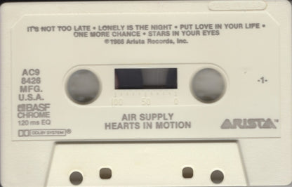 Air Supply : Hearts In Motion (Cass, Album, Dol)