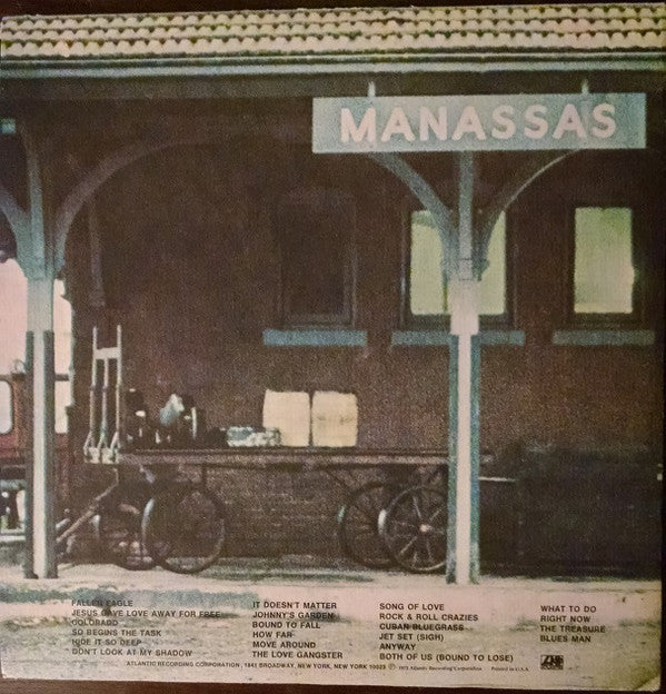 Stephen Stills, Manassas : Manassas (2xLP, Album, RE, RI)
