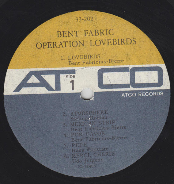 Bent Fabric : Operation Lovebirds (LP, Album, Mono)