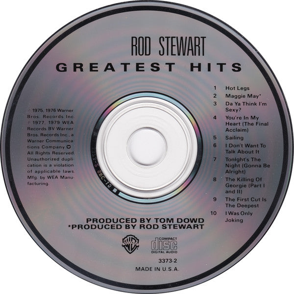 Rod Stewart : Greatest Hits (CD, Comp)