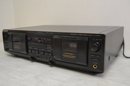 Sony TC-WE435 Double Cassette Deck * Fully Serviced * New Belts