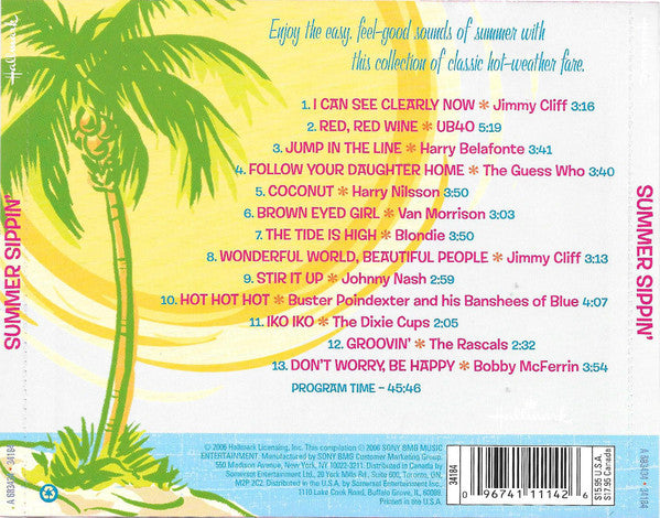Various : Summer Sippin' (CD, Comp)
