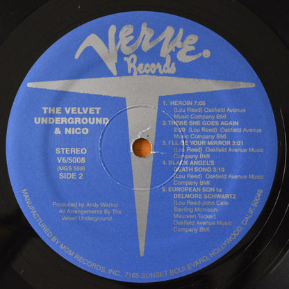The Velvet Underground & Nico (3) : The Velvet Underground & Nico (LP, Album, RE, RM + CD, Album, RE, RM)