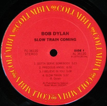 Bob Dylan : Slow Train Coming (LP, Album, No )