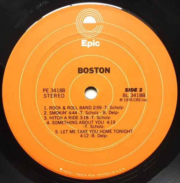 Boston : Boston (LP, Album)
