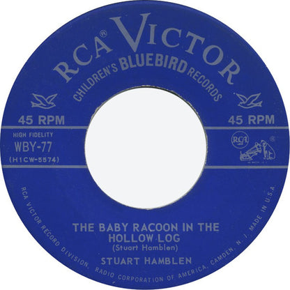 Stuart Hamblen : Oh Miss Chicken / The Baby Racoon In The Hollow Log (7", Single)
