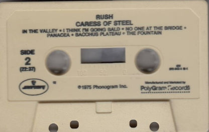 Rush : Caress Of Steel (Cass, Album, RE, 12,)