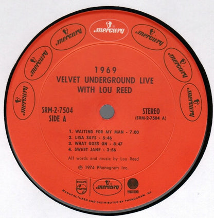 Velvet Underground* With Lou Reed : 1969 Velvet Underground Live With Lou Reed (2xLP, Album, Pit)