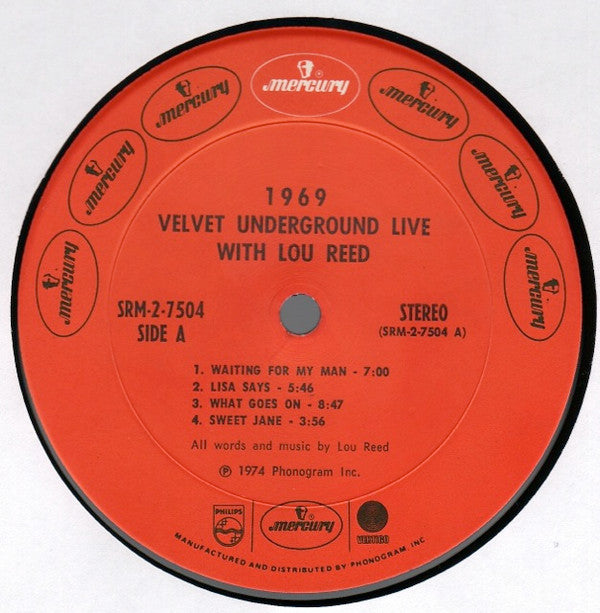 Velvet Underground* With Lou Reed : 1969 Velvet Underground Live With Lou Reed (2xLP, Album, Pit)