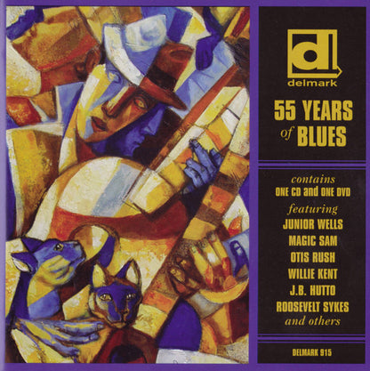 Various : 55 Years Of Blues (CD, Comp + DVD-V)