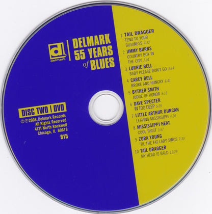 Various : 55 Years Of Blues (CD, Comp + DVD-V)