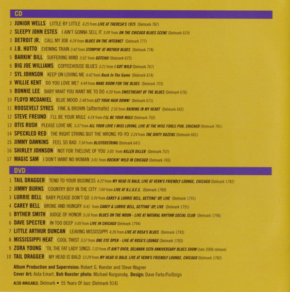Various : 55 Years Of Blues (CD, Comp + DVD-V)