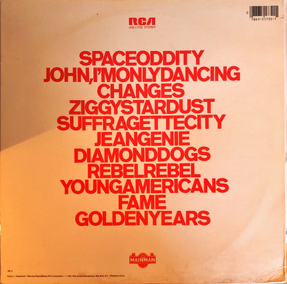 David Bowie : ChangesOneBowie (LP, Comp, RE, Ind)