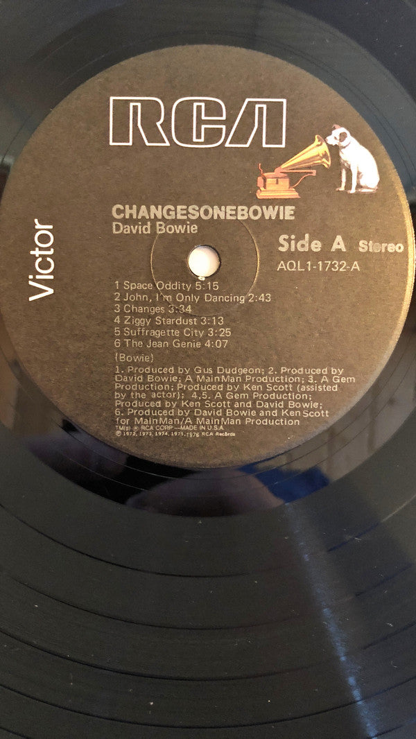 David Bowie : ChangesOneBowie (LP, Comp, RE, Ind)