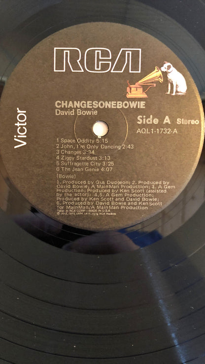 David Bowie : ChangesOneBowie (LP, Comp, RE, Ind)