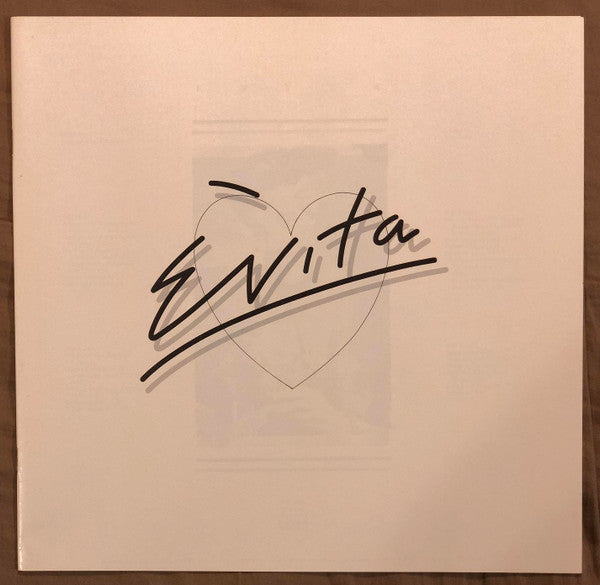 Andrew Lloyd Webber And Tim Rice : Evita (2xLP, Album, Promo, Spe)