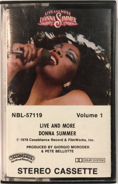 Donna Summer : Live And More (2xCass, Album, Dol)