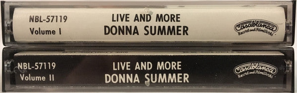 Donna Summer : Live And More (2xCass, Album, Dol)