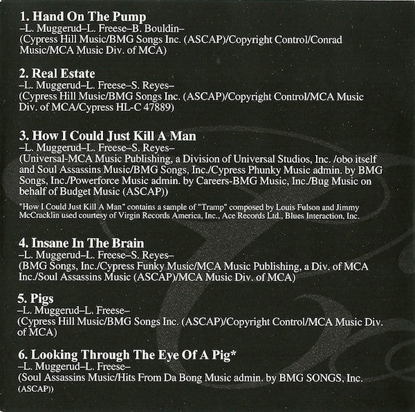 Cypress Hill : Live At The Fillmore (CD, Album)