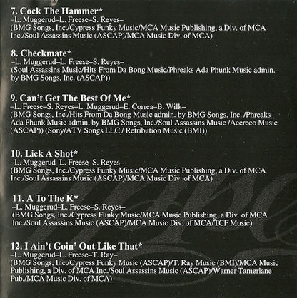 Cypress Hill : Live At The Fillmore (CD, Album)