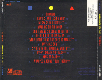 The Police : Every Breath You Take (The Singles) (CD, Comp, Club, RM)