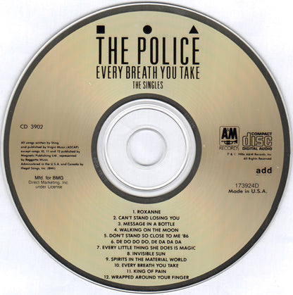 The Police : Every Breath You Take (The Singles) (CD, Comp, Club, RM)