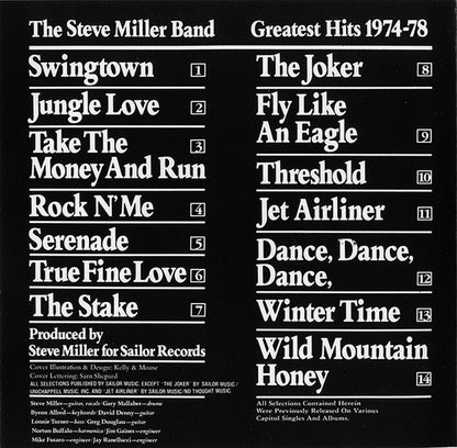 Steve Miller Band : Greatest Hits 1974-78 (CD, Comp, Club, RE, SRC)