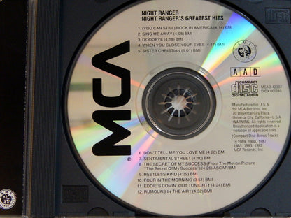 Night Ranger : Greatest Hits (CD, Comp, Club, RE)