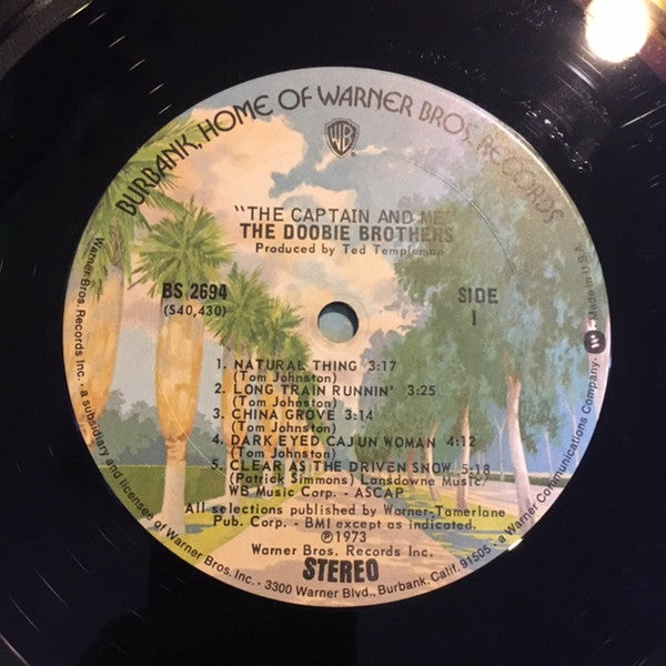 The Doobie Brothers : The Captain And Me (LP, Album, RE)