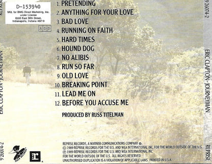 Eric Clapton : Journeyman (CD, Album, Club, SRC)