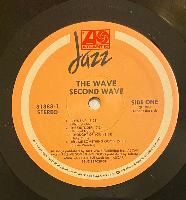 The Wave (3) : Second Wave (LP, Album)