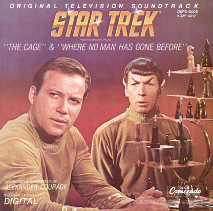 Alexander Courage : Star Trek "The Cage" & "Where No Man Has Gone Before" (CD, Album)