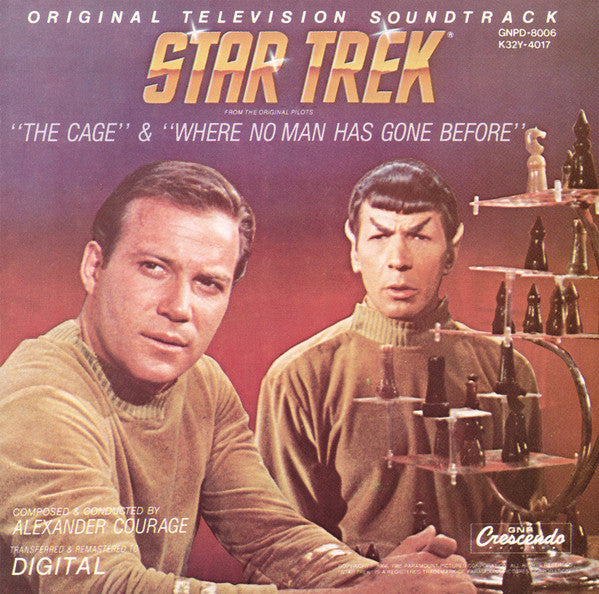 Alexander Courage : Star Trek "The Cage" & "Where No Man Has Gone Before" (CD, Album)
