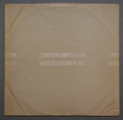 Billy Joel : Turnstiles (LP, Album, Pit)