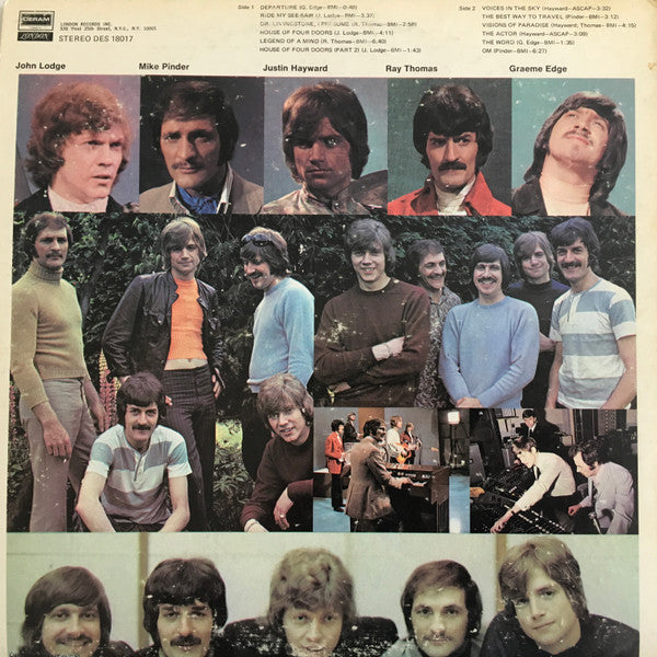 The Moody Blues : In Search Of The Lost Chord (LP, Album, Gat)
