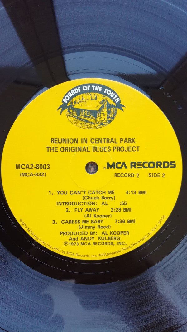 The Original Blues Project* : Reunion In Central Park (2xLP, Album, Glo)