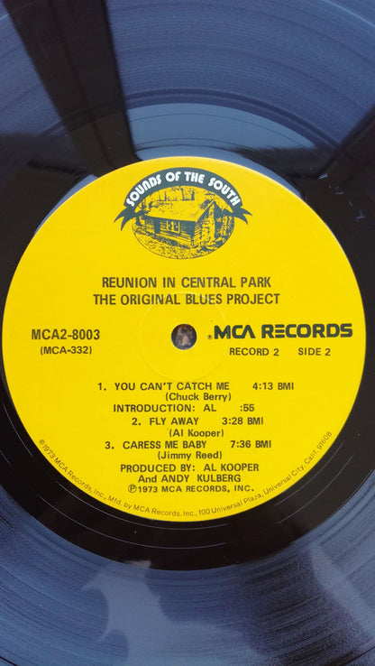The Original Blues Project* : Reunion In Central Park (2xLP, Album, Glo)
