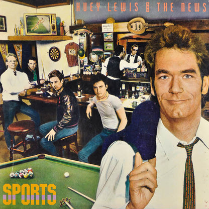 Huey Lewis And The News* : Sports (LP, Album, Pit)