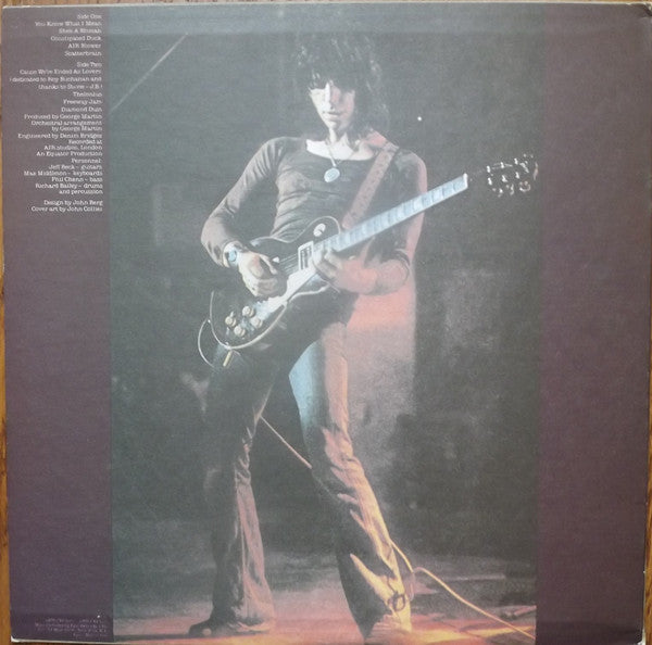 Jeff Beck : Blow By Blow (LP, Album, RE, Pit)
