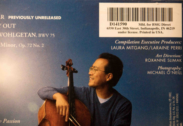 Yo-Yo Ma : Classic Yo-Yo (CD, Album, Comp, Club)