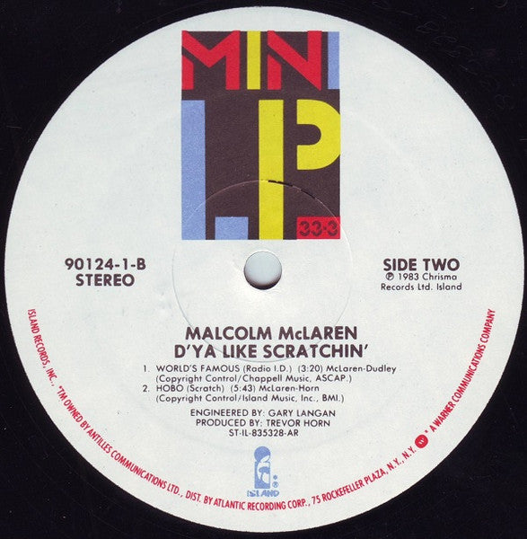 Buy Malcolm McLaren : D'ya Like Scratchin' (LP, MiniAlbum, AR