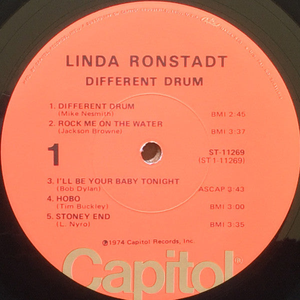 Linda Ronstadt : Different Drum (LP, Comp, Los)
