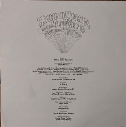 Harold Melvin And The Blue Notes Featuring Sharon Paige : The Blue Album (LP, Album)