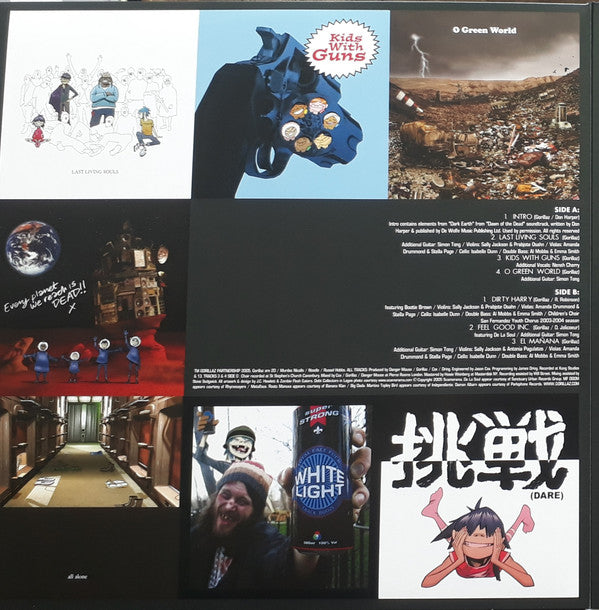 Gorillaz : Demon Days (2xLP, Album, RE, RM, RP)