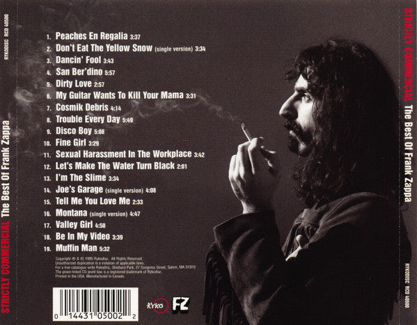 Frank Zappa : Strictly Commercial - The Best Of Frank Zappa (CD, Comp, DAD)